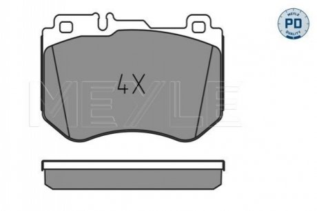 Колодки гальмівні DB P. W205/S205/C205 13- MEYLE 0252599719PD (фото 1)