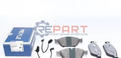 Фото Колодки гальмівні (передні) Audi A6/A7/A8 10-18 MEYLE (0252615820PD) зображення 1
