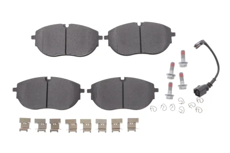 Комплект гальмівних колодок передн, VW CALIFORNIA T6 CAMPER, MULTIVAN T6, TRANSPORTER T6, TRANSPORTER T6 / CARAVELLE T6 2.0/2.0D/Electric 04.15-08.24 Meyle 025 262 7020/PD