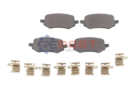 Комплект гальмівних колодок задн, FORD PUMA 1.0-1.5D 09.19 Meyle 025 262 7315 Купити в Україні