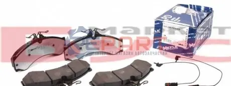 Комплект гальмівних колодок задн/передн, MERCEDES SPRINTER 3,5-T (B909), SPRINTER 3-T (B903), SPRINTER 4,6-T (B906), SPRINTER 4,6-T (B909), SPRINTER 4-T (B904), VARIO 2.1D-4.2D 11.75 Meyle 0252907620PD Купити в Україні