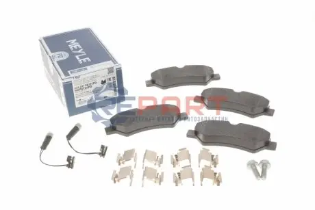 Фото Колодки гальмівні (задні) MB Sprinter 209-319 CDI/VW Crafter 30-35 06- (Platinum) MEYLE (0252919019PD) зображення 1