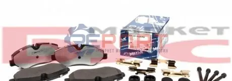 Колодки гальмівні (передні) MB Sprinter (906) /Vito (W639) (Brembo) (Platinum) MEYLE 0252919220PD Купити в Україні