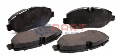 Комплект гальмівних колодок передн, IVECO DAILY III, DAILY IV, DAILY V, DAILY VI 2.3D-Electric 05.99 Meyle 0252922920 Купити в Україні