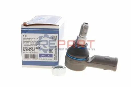 Фото Наконечник тяги рульової MB Vito (W638) 96-03 MEYLE (0360200023) зображення 1