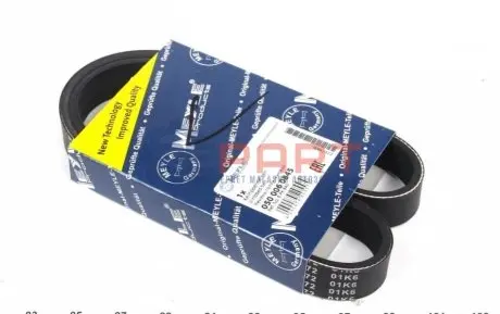 Ремінь генератора Opel Movano 2.8DTI 98-01 (ALT,WP) (6PK845) MEYLE 0500060845 Купити в Україні