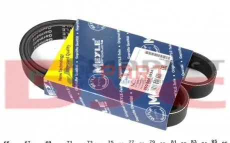 Ремінь генератора Fiat Scudo 1.6/Renault Kangoo 1.9D 97- (6PK894) MEYLE 050 006 0894 Купити в Україні