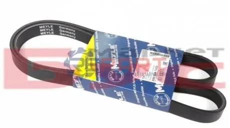 Ремінь генератора Audi 100 2.4D/2.5TDI 90-94/Fiat Fiorino 1.3D 07- (6PK1325) MEYLE 0500061325 Купити в Україні