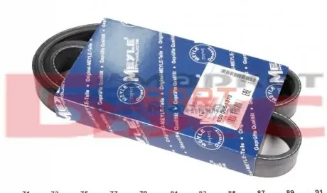 Ремінь генератора Fiat Doblo 1.6D Multijet/Opel Combo 1.6/2.0CDTI 12- (6PK1370) MEYLE 0500061370 Купити в Україні