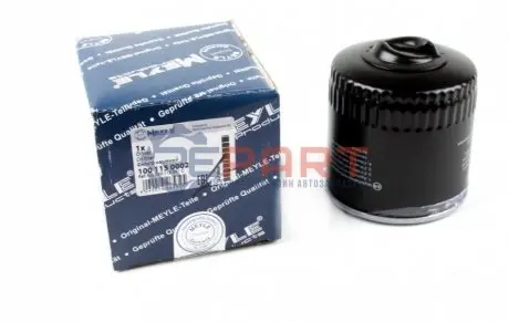 Фільтр масляний VW Caddy II 1.9 D 96-00/Polo 1.7-1.9SDI 94-01 Meyle 1001150002 Купити в Україні