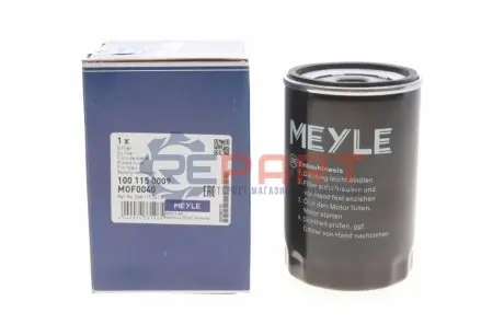 Фільтр масляний VW Caddy II 1.6 MEYLE 100 115 0009 Купити в Україні