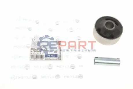 Фото Сайлентблок важеля (переднього/ззаду) VW Golf/Caddy II 83-05 (к-кт) MEYLE (100 407 0049/S) зображення 1