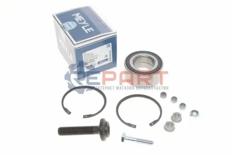 Підшипник маточини (передньої) Audi 100/200/A4/A6/Skoda SuperB I/VW Passat.88-08 (43x82x37) (к-кт) MEYLE 1004980137 Купити в Україні