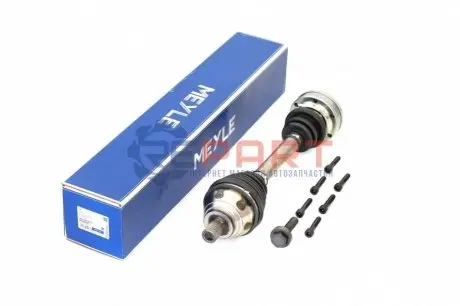Піввісь (передня) Audi A3/Skoda Octavia/SuperB/VW Caddy/Golf/Passat/Touran 03- (L) (487mm) MEYLE 1004980610 Купити в Україні