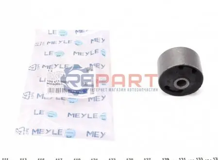 Сайлентблок балки (задньої) Audi 100 76-91 MEYLE 100 511 0002 Купити в Україні