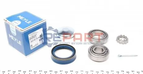 Фото Підшипник маточини (задньої) VW Caddy II 92-04 (29x50x14.73/19x45x17) (к-кт) MEYLE (100 598 0003) зображення 1