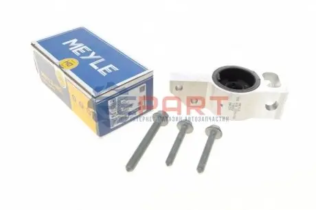 Сайлентблок важеля (переднього/знизу/ззаду/всередині) Audi Q3/VW Passat B6/B7/Tiguan 05-18 MEYLE 1006100037HD Купити в Україні