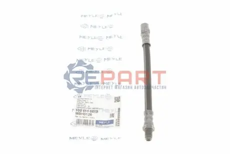 Шланг гальмівний (задній) VW T4 91-03 MEYLE 100 611 0019 Купити в Україні