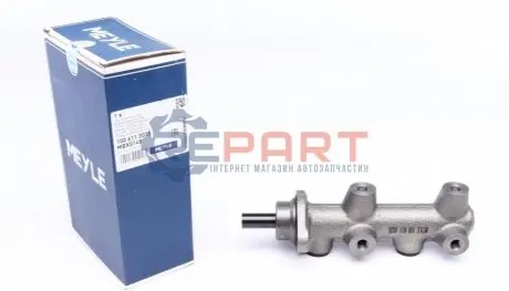 Головний гальмівний циліндр (20,6мм) AUDI 80 B2 VW GOLF I, PASSAT B1, SCIROCCO 1.3-2.2 05.73-03.87 Meyle 1006110035 Купити в Україні