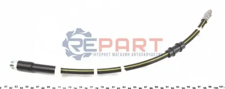 Гальмівний шланг гнучкий передн Лів/Прав (довжина 465мм, M10x1/M10x1) CITROEN JUMPER I FIAT DUCATO PEUGEOT BOXER 1.9D-2.8D 07.90-04.02 Meyle 11145250026 Купити в Україні