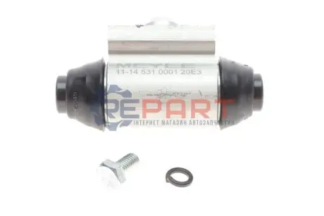 Циліндр гальмівний (задній) Citroen C1/Peugeot 107/Toyota Aygo 05- (d=17.46) MEYLE 11145310001 Купити в Україні
