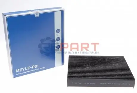 Фото Фільтр салону Porsche Cayenne/VW Touareg 3.0D-4.8 10- MEYLE (1123260021PD) зображення 1