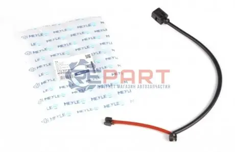 Датчик зносу гальмівних колодок (передніх) Audi Q7/Porsche Cayenne/VW Touareg 2.5D-6.0D 02-15 MEYLE 114 527 0001 Купити в Україні