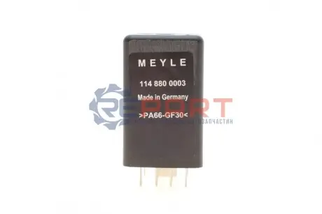 Реле свічок розжарювання VW T5 1.9TDI/2.0TDI 03-15 MEYLE 1148800003 Купити в Україні