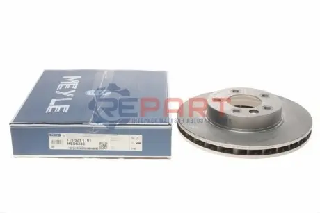Диск гальмівний передн Лів PORSCHE CAYENNE VW TOUAREG 2.5D-5.0D 09.02-03.18 Meyle 1155211101 Купити в Україні