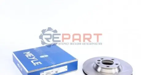 Диск гальмівний передн Лів AUDI Q7 PORSCHE CAYENNE, PANAMERA VW TOUAREG 2.5D-6.0D 05.02-12.18 Meyle 1155211103 Купити в Україні