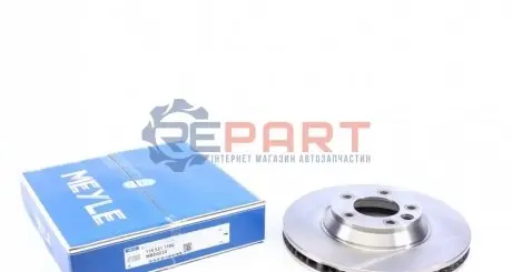 Диск гальмівний (передній) Audi Q7 06-15/Porsche Cayenne 02-/VW Touareg 02-10 (350x34) (R) Meyle 1155211104 Купити в Україні