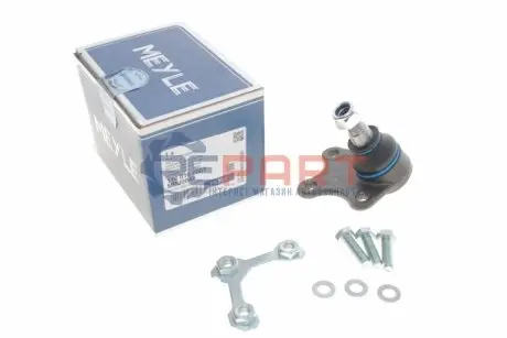 Опора кульова (передня/знизу/L) Skoda Fabia/VW Polo 1.2/1.9TDI 99-10 MEYLE 1160100007 Купити в Україні