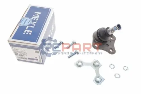 Опора кульова (передня/знизу/R) Audi A3/VW Golf IV 1.4.-2.8/1.9TDI 96-06 MEYLE 1160100040 Купити в Україні