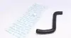 Фото Патрубок системи охолодження VW Golf II/ Jetta II 1.6-1.8/1.6TD -92 Meyle (1191210060) зображення 1
