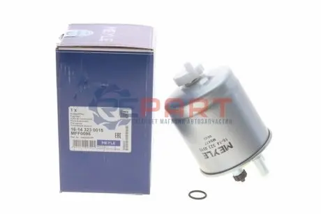 Фото 1 — Фільтр паливний Renault Kangoo 1.5DCI 08- (з датчиком) MEYLE (16143230015) Фото Фільтр паливний Renault Kangoo 1.5DCI 08- (з датчиком) MEYLE (16143230015) зображення 1