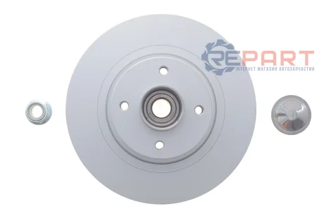 Диск тормозной (задний) Renault Scenic II 03- (270х10) (+ABS) (с подшипником) Meyle 16-15 523 4115/PD