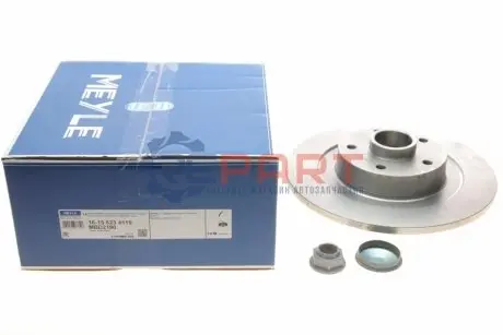 Фото 1 — Диск гальмівний (задній) Renault Laguna III 08- (300x11) (+ABS) (з підшипником) MEYLE (16-15 523 4119) Фото Диск гальмівний (задній) Renault Laguna III 08- (300x11) (+ABS) (з підшипником) MEYLE (16-15 523 4119) зображення 1