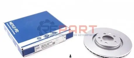 Диск гальмівний передн Лів/Прав AUDI A3 SEAT IBIZA IV, LEON, TOLEDO II SKODA OCTAVIA I VW BORA, BORA I, GOLF IV, GOLF V, JETTA III, NEW BEETLE, PASSAT B5 1.4-2.8 08.96-05.15 Meyle 1835211027PD Купити в Україні