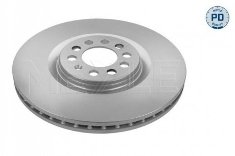 Тормозной диск VW P. BORA/GOLF/POLO 1,8-2,3 99-10 - 183 521 1085/PD (8L0615301, 8N0615301A, 6R0615301B) MEYLE 1835211085PD (фото 1)