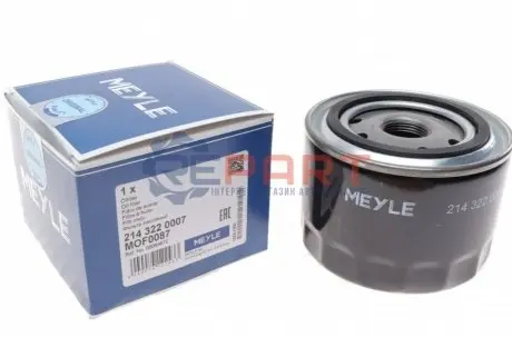 Фильтр масляный Meyle 214 322 0007 Купить в Украине