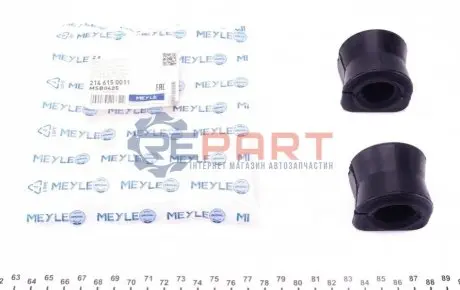 Подушка стабілізатора передн Лів/Прав (24мм) FIAT DOBLO, DOBLO CARGO 1.3D-2.0D 01.10 Meyle 2146150011 Купити в Україні