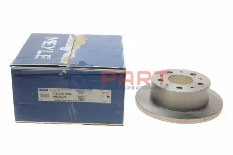 Фото Тормозной диск MEYLE (2155230004) изображение 1