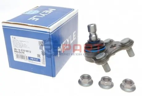 Опора кульова (передня/знизу/ззовні/R) Hyundai Tucson/Kia Optima 14- MEYLE 28160100012 Купити в Україні