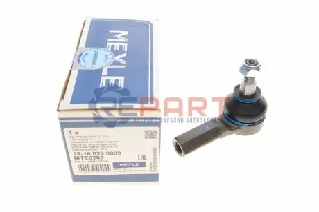 Наконечник рулевой тяги Kia Cerato/Picanto 04-/Rio 00-05 Meyle 28160200009