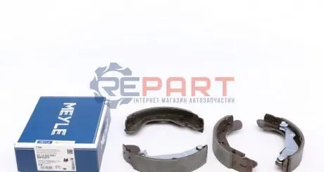 Гальмівна колодка CHEVROLET AVEO / KALOS, SPARK DAEWOO KALOS 1.0-Electric 09.02 Meyle 29145330001 Купити в Україні