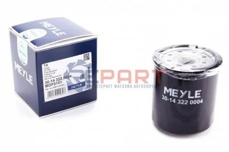 Фільтр масляний Toyota Camry 2.5/3.0 86-06 Meyle 30-14 322 0004 Купити в Україні