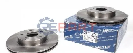 Фото Диск гальмівний (передній) Toyota Auris 1.4-1.6 07-12 (275x22) MEYLE (30155210061) зображення 1