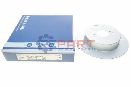 Диск тормозной (задний) Toyota RAV4 05- (281x12) Meyle 30155230102PD Купить в Украине