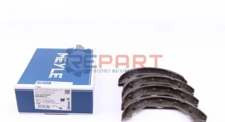 Фото Колодки ручника BMW 1 (E81/E82/E88)/3 (E46/E90/E91)/5 (E39) 2.0-4.4 95-13 (185x20) MEYLE (3140420007) зображення 1