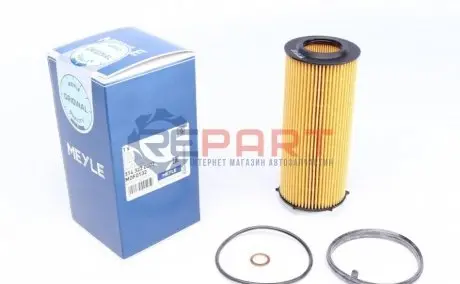 Фільтр масляний BMW 3 (E90/E91/E92/E93)/5 (F10/F11) (F07)/7 (F01/F02/F03/F04)/X5 (E70)/X6 (E71) 08- MEYLE 3143220002 Купити в Україні